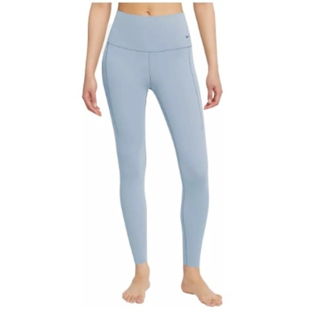 Nike Zenvy Dri-FIT High Rise 7/8 Training Leggings Womens XS Blue‎ DQ6015 NEW